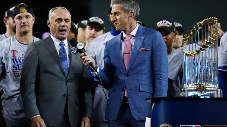 Didn’t like the World Series? Default to blaming Rob Manfred