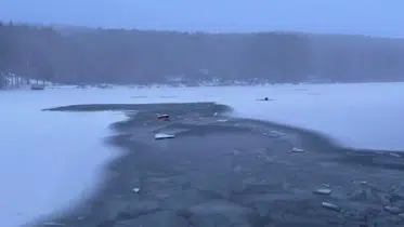 Ice fisherman dies in New York after plunging through frozen pond, ranger says